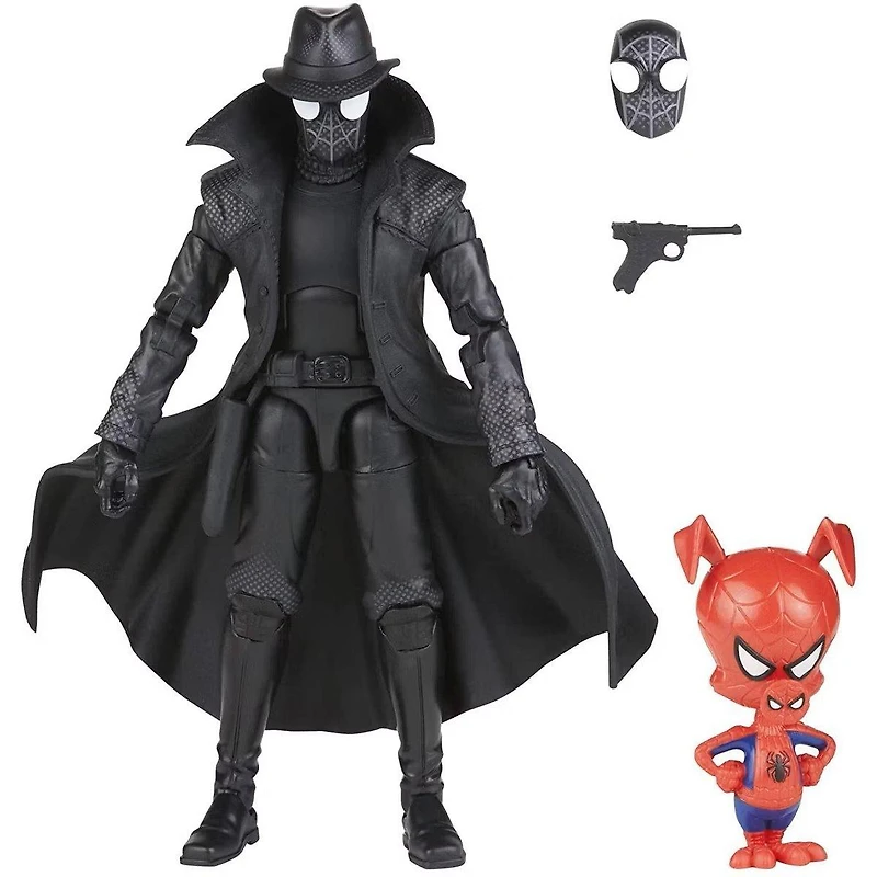 Hasbro Marvel Legends Spider-Man Noir and Spider-Ham 6-in Action Figure Set
