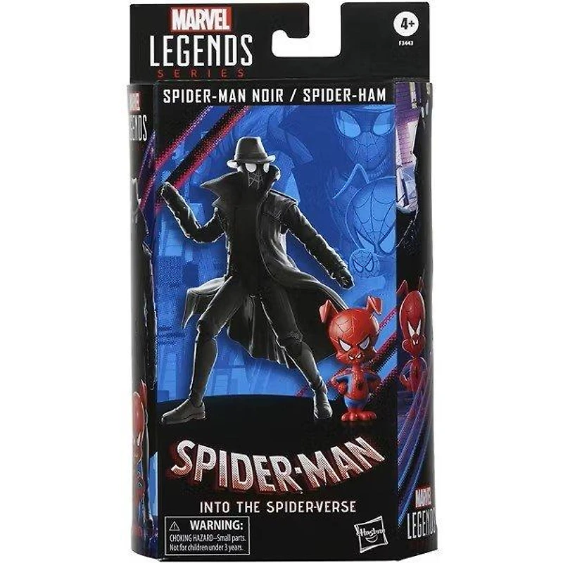 Hasbro Marvel Legends Spider-Man Noir and Spider-Ham 6-in Action Figure Set