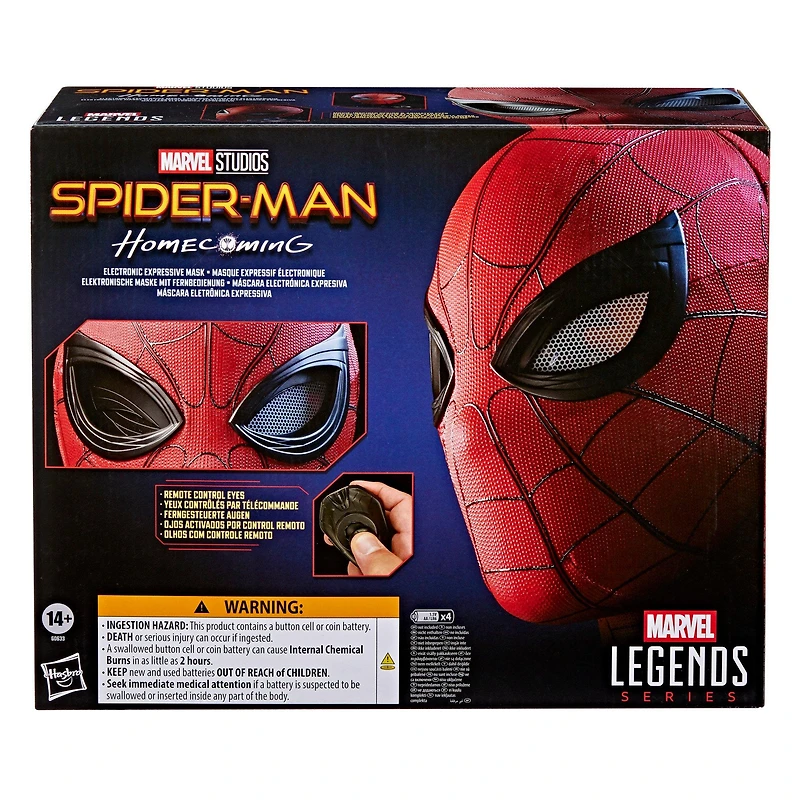 Hasbro Marvel Legends Series Spider-Man: Homecoming Premium Electronic Expressive Mask