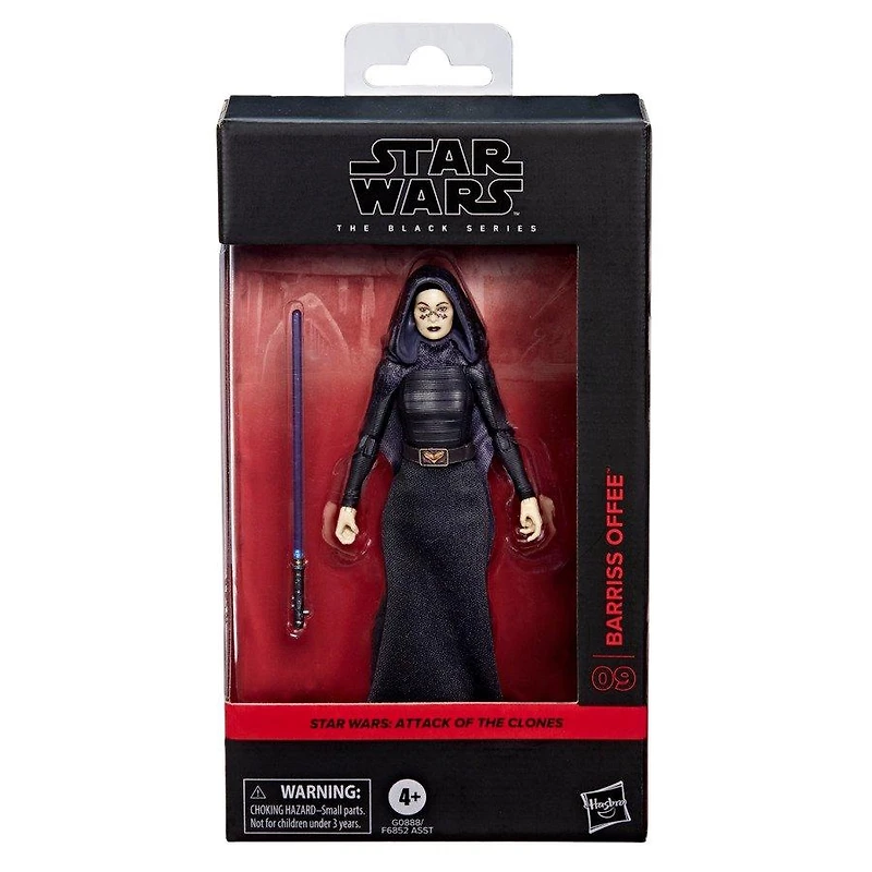 Hasbro Star Wars: The Black Series Barriss Offee (Attack of the Clones) Premium 6-in Action Figure
