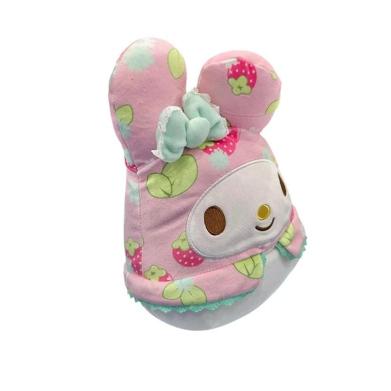 Squishmallows Sanrio Hello Kitty and Friends My Melody (Strawberry Florals) 8-in Plush
