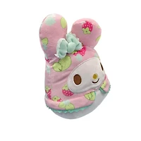Squishmallows Sanrio Hello Kitty and Friends My Melody (Strawberry Florals) 8-in Plush