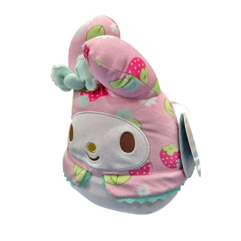 Squishmallows Sanrio Hello Kitty and Friends My Melody (Strawberry Florals) 8-in Plush
