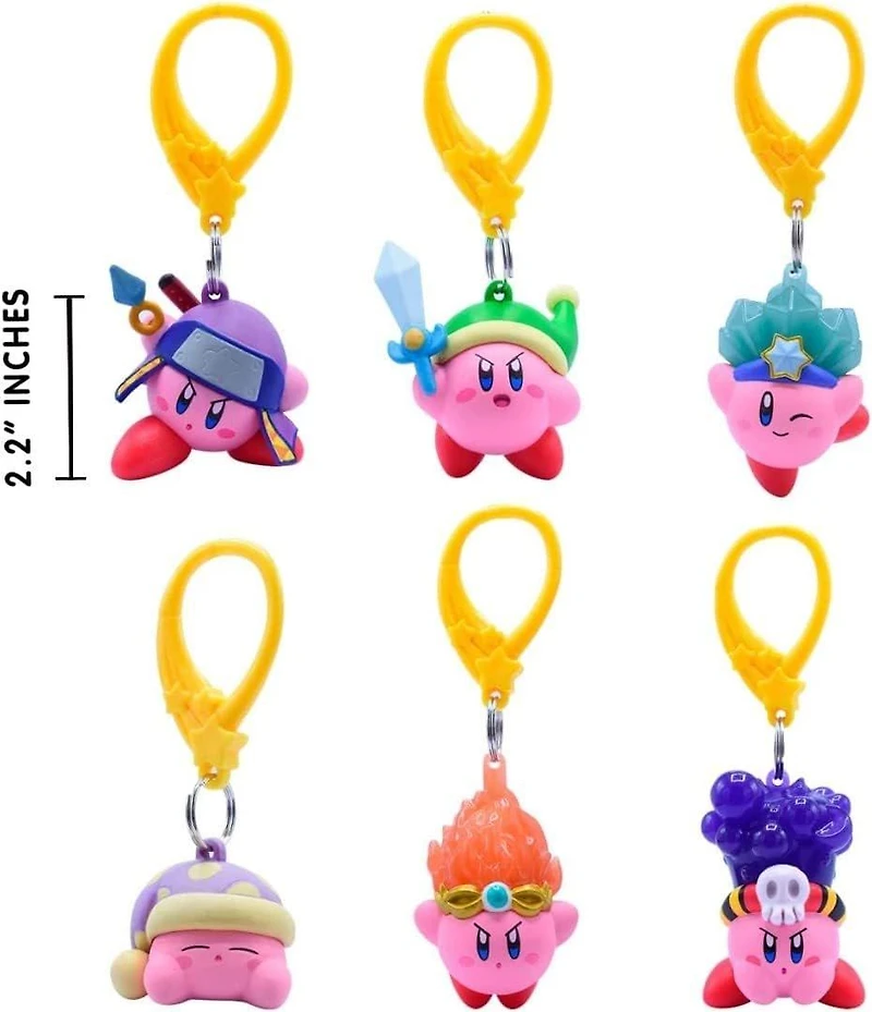 Kirby Glow in the Dark Backpack Hangers Series 3 Blind Bag (Styles May Vary)