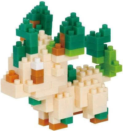 Nanoblock Pokemon Leafeon Building Set Box 12