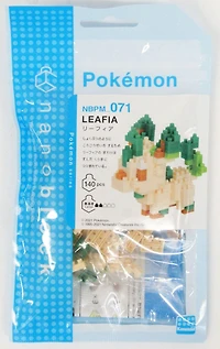 Nanoblock Pokemon Leafeon Building Set Box 12