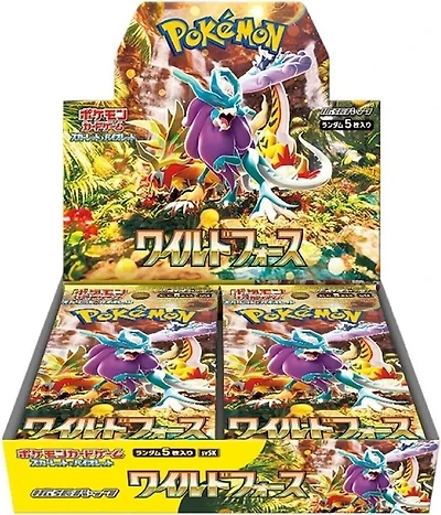 Pokemon Trading Card Game: Scarlet and Violet Wild Force Booster Box (Japanese Version