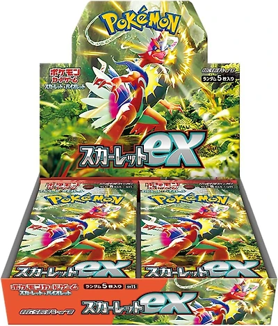 Pokemon Trading Card Game: Scarlet and Violet ex Booster Box (Japanese Version)