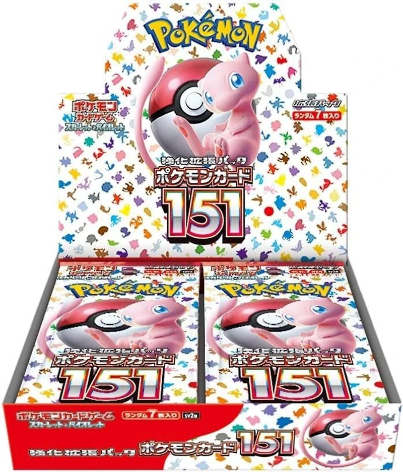 Pokemon Trading Card Game: Scarlet and Violet 151 Booster Box (Japanese Version)