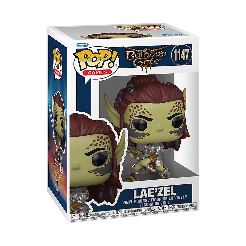Funko POP! Games: Baldur’s Gate 3 Lae’zel 3.9-in Vinyl Figure