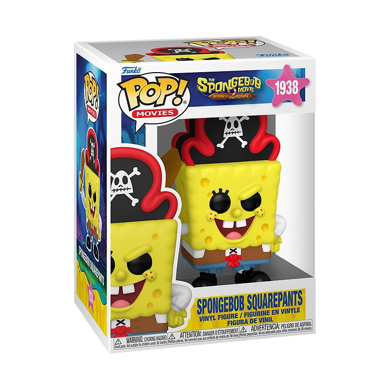 Funko POP! Movies: The SpongeBob SquarePants Movie SpongeBob SquarePants 5.2-in Vinyl Figure