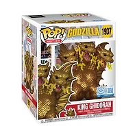 Funko POP! Super: Godzilla Electric King Ghidorah 6.1-in Vinyl Figure Gamestop Exclusive