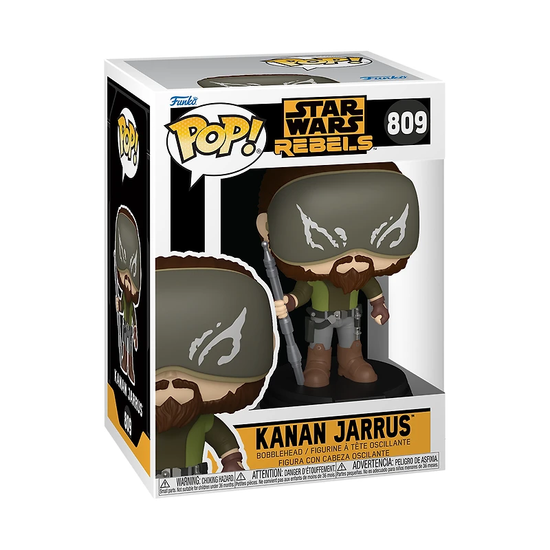 Funko POP! Star Wars: Rebels Kanan Jarrus 3.8-in Vinyl Bobblehead Figure
