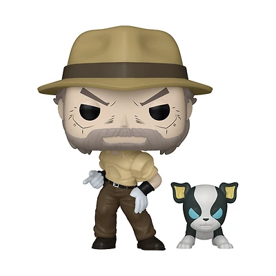 Funko POP! and Buddy: JoJo’s Bizarre Adventure Joseph Joestar with Iggy 4.2 and 1.2-in Vinyl Figure Set