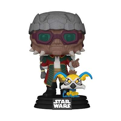 Funko POP! and Buddy: Star Wars: The Clone Wars Hondo and Pikk Vinyl Bobblehead Figure Set