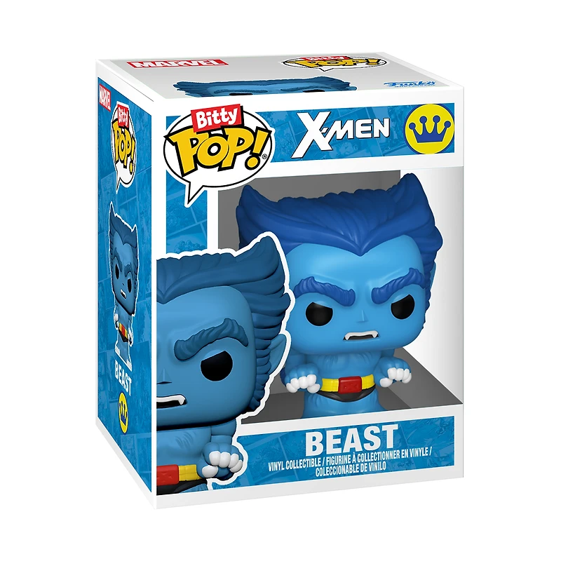 Funko Bitty POP!: Marvel X-Men 0.9-in Vinyl Figure Set 4-Pack (Phoenix, Angel, Iceman, and Cyclops)