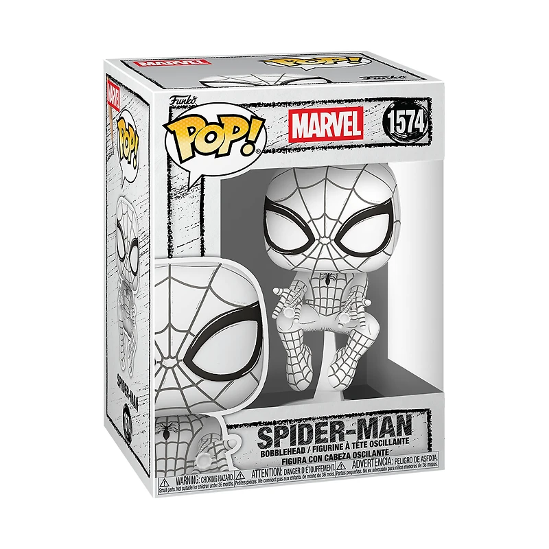 Funko POP! Marvel: Spider-Man - Spider-Man 4.7-in Vinyl Bobblehead Figure