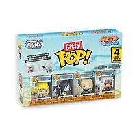 Funko Bitty POP!: Naruto: Shippuden 0.9-in Vinyl Figure Set 4-Pack (Tsunade, Minato Namikaze, Orochimaru, and Jiraiya)