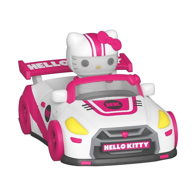 Funko Bitty POP! Ride: Sanrio Ride Hello Kitty in Racecar Vinyl Figure Set