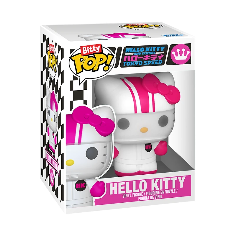 Funko Bitty POP! Ride: Sanrio Ride Hello Kitty in Racecar Vinyl Figure Set