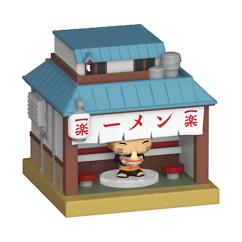 Funko Bitty POP! Town: Naruto: Shippuden Naruto Uzumaki and Ichiraku Ramen Vinyl Figure Set