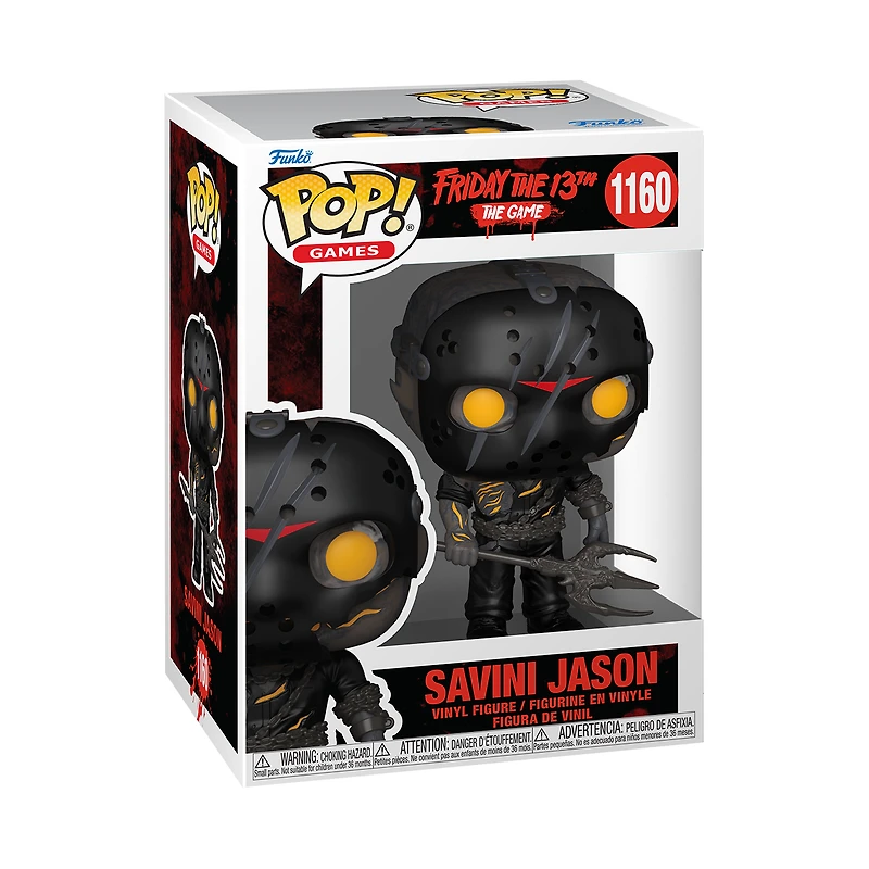 Funko POP! Games: Friday the 13th: The Game Savini Jason 3.9-in Vinyl Figure
