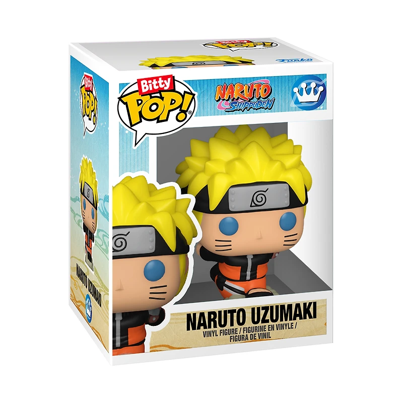 Funko Bitty POP!: Naruto: Shippuden 0.9-in Vinyl Figure Set 4-Pack (Kakashi Hatake, Sakura Haruno, Sasuke Uchiha, and Naruto Uzumaki)
