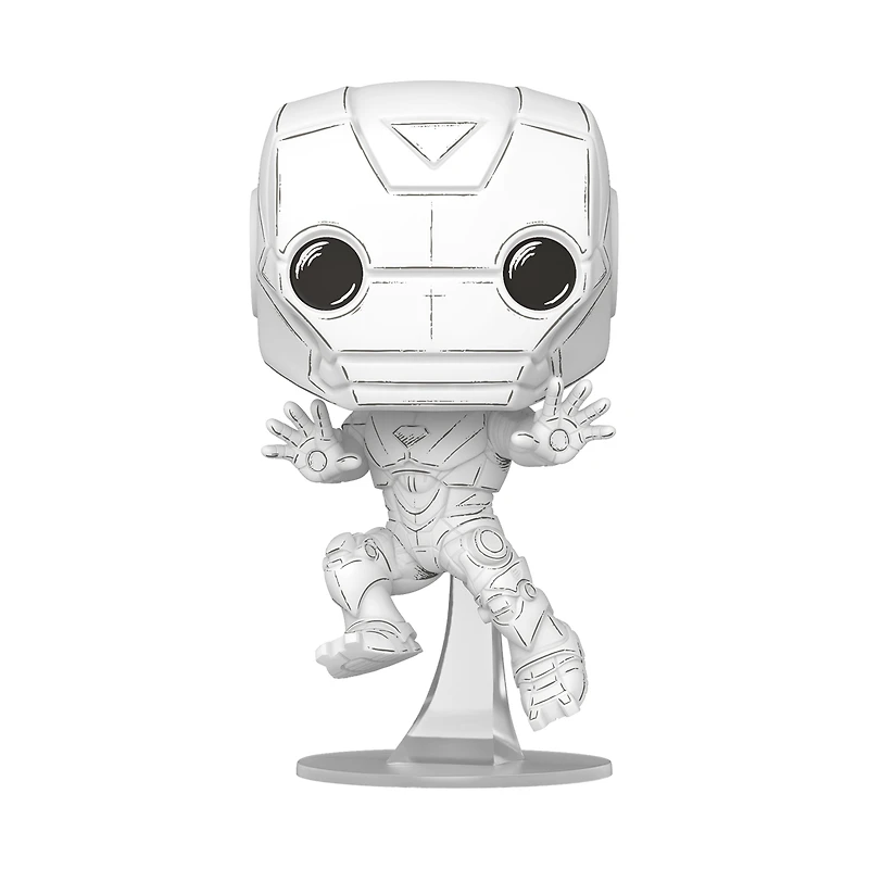 Funko POP! Marvel: Sketched Wolverine 4.3-in Vinyl Bobblehead Figure