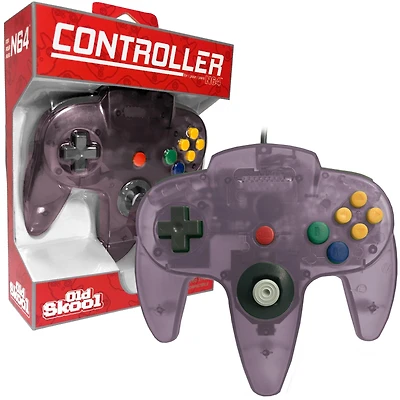 Old Skool Wired Controller for Nintendo 64 Atomic Purple