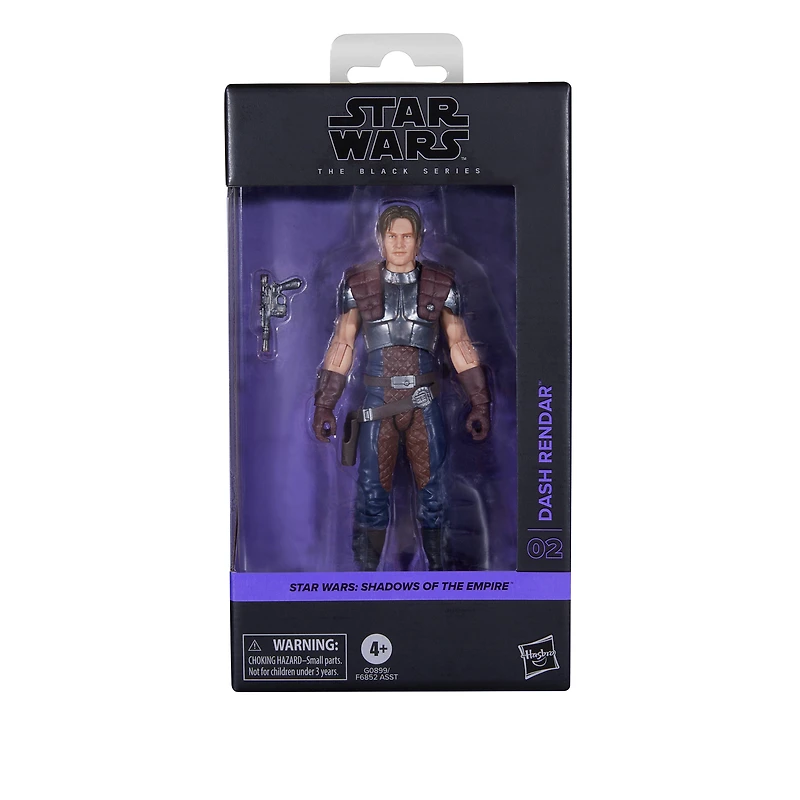 Hasbro Star Wars The Black Series Dash Rendar (Shadows of the Empire) Premium 6-in Action Figure