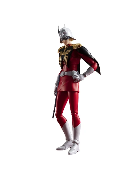 Bandai Mobile Suit Gundam Tamashii Nations S.H.Figuarts Char Aznable 8.3-in Figure