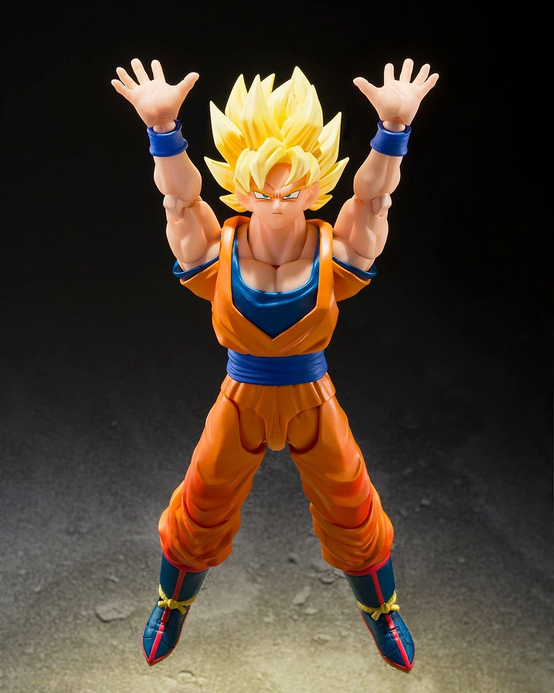 Bandai Dragon Ball Z Tamashii Nations S.H.Figuarts Super Saiyan Son Goku (The Games Begin) Figure