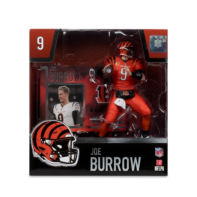 McFarlane Toys SportsPicks NFL Series Cincinnati Bengals Joe Burrow (Alternate Jersey) 7-in Figure