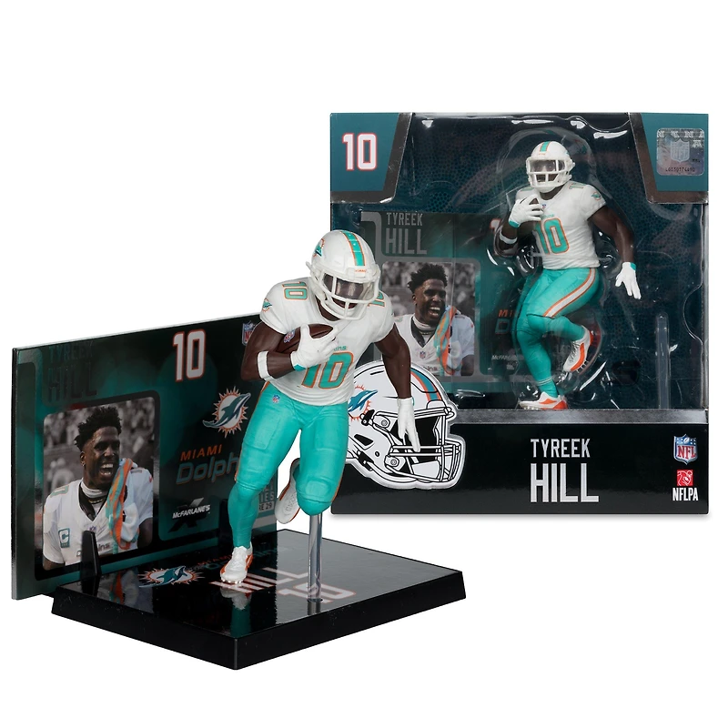 McFarlane Toys SportsPicks NFL Series Miami Dolphins Tyreek Hill (Alternate Jersey) 7-in Figure