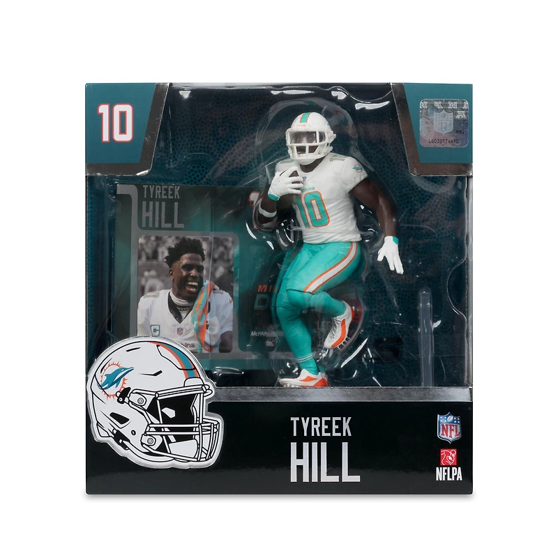 McFarlane Toys SportsPicks NFL Series Miami Dolphins Tyreek Hill (Alternate Jersey) 7-in Figure