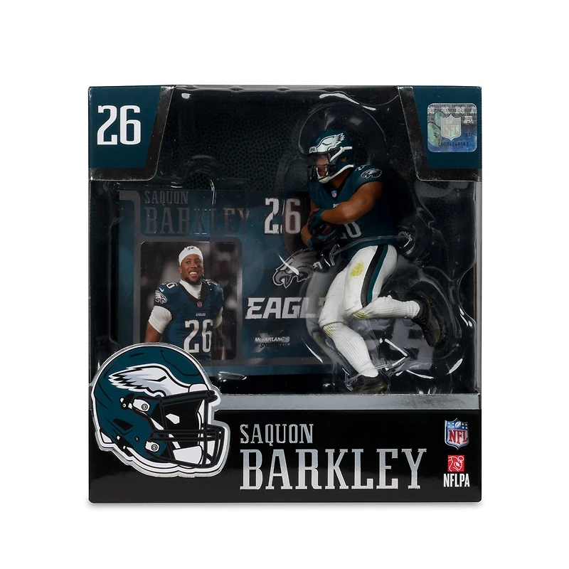 McFarlane Toys SportsPicks NFL Series Philadelphia Eagles Saquon Barkley 7-in Figure