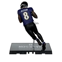 McFarlane Toys SportsPicks NFL Series Baltimore Ravens Lamar Jackson (Alternate Jersey) 7-in Figure