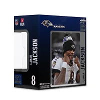 McFarlane Toys SportsPicks NFL Series Baltimore Ravens Lamar Jackson (Alternate Jersey) 7-in Figure