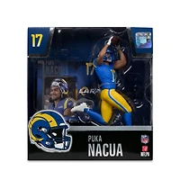 McFarlane Toys SportsPicks NFL Series Los Angeles Rams Puka Nacua 7-in Figure