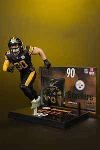 McFarlane Toys SportsPicks NFL Series Pittsburgh Steelers T.J. Watt 7-in Figure