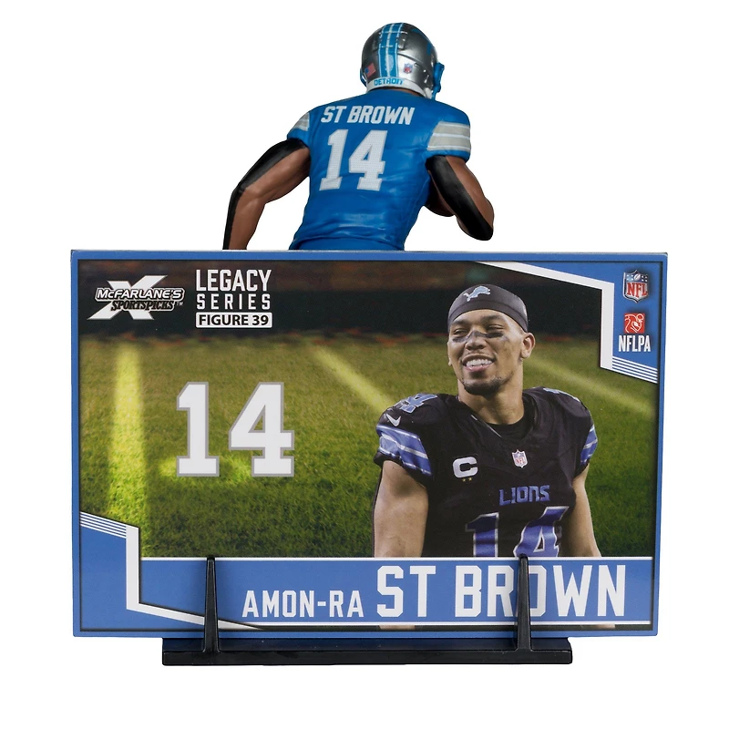 McFarlane Toys SportsPicks NFL Series Detroit Lions Amon-Ra St. Brown 7-in Figure