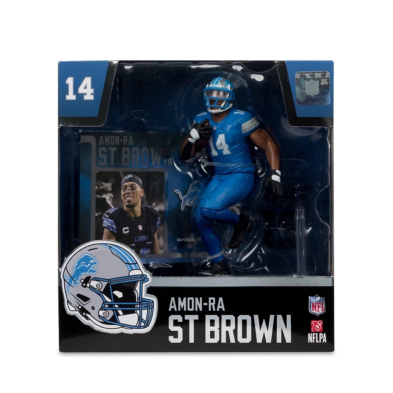 McFarlane Toys SportsPicks NFL Series Detroit Lions Amon-Ra St. Brown 7-in Figure