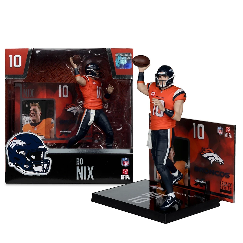 McFarlane Toys SportsPicks NFL Series Denver Broncos Bo Nix 7-in Figure