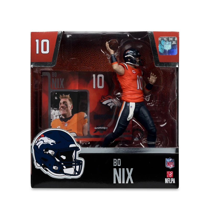 McFarlane Toys SportsPicks NFL Series Denver Broncos Bo Nix 7-in Figure