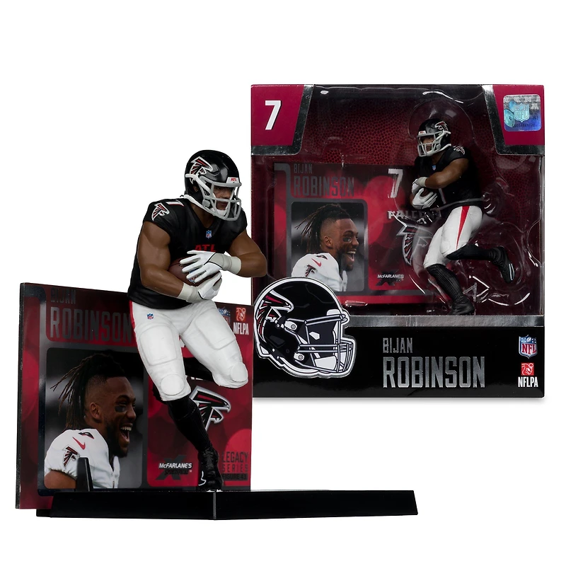 McFarlane Toys SportsPicks NFL Series Atlanta Falcons Bijan Robinson 7-in Figure