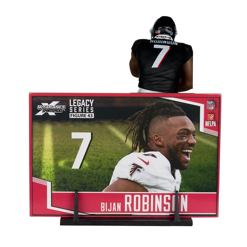 McFarlane Toys SportsPicks NFL Series Atlanta Falcons Bijan Robinson 7-in Figure