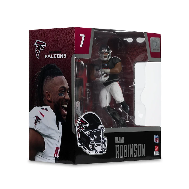 McFarlane Toys SportsPicks NFL Series Atlanta Falcons Bijan Robinson 7-in Figure