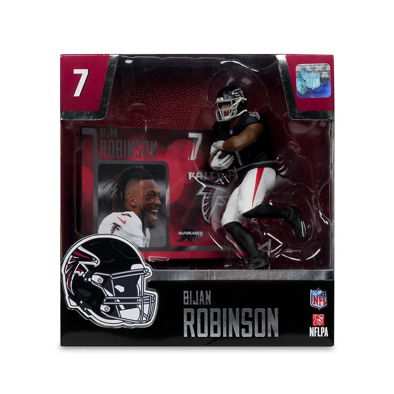 McFarlane Toys SportsPicks NFL Series Atlanta Falcons Bijan Robinson 7-in Figure