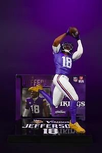 McFarlane Toys SportsPicks NFL Series Minnesota Vikings Justin Jefferson 7-in Figure