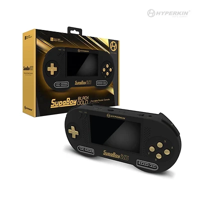 Hyperkin SupaBoy BlackGold Portable Pocket Console for Super NES/Super Famicom